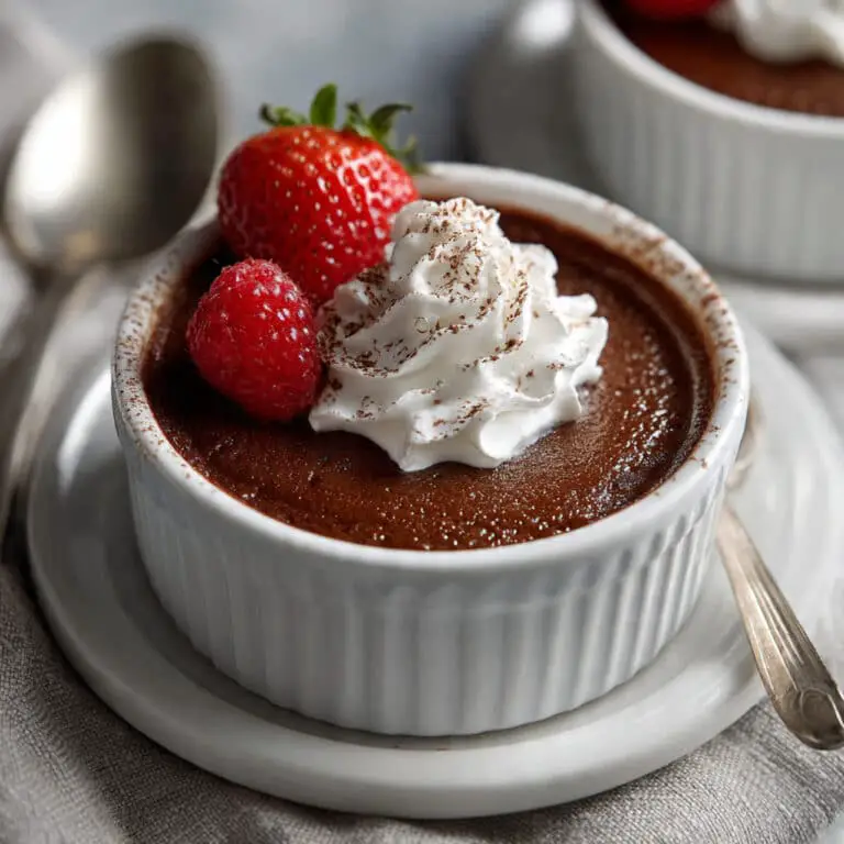 Easy Chocolate Pots de Crème