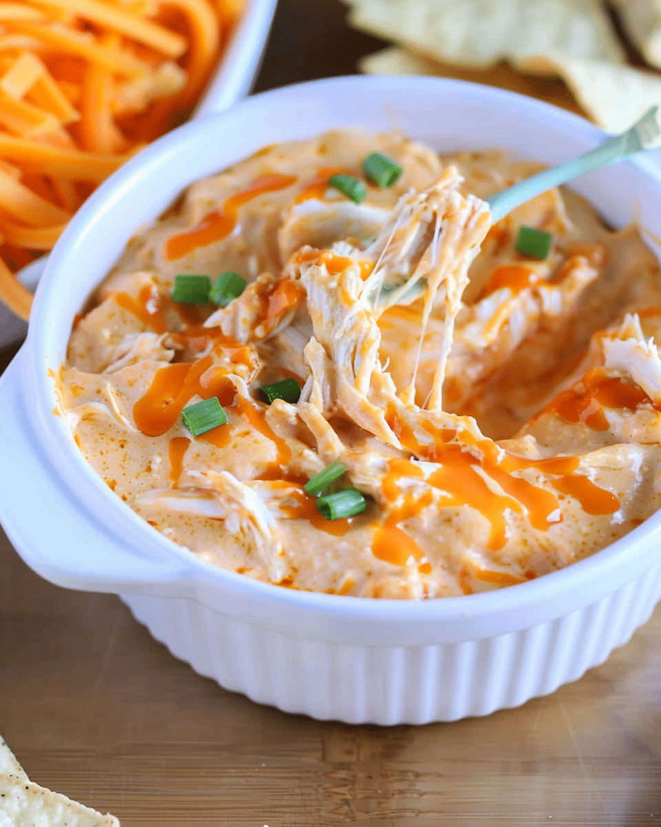 Easy Buffalo Chicken Dip