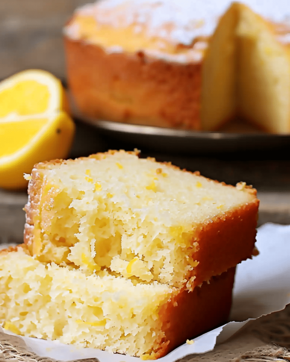 Easy Moist Lemon Loaf