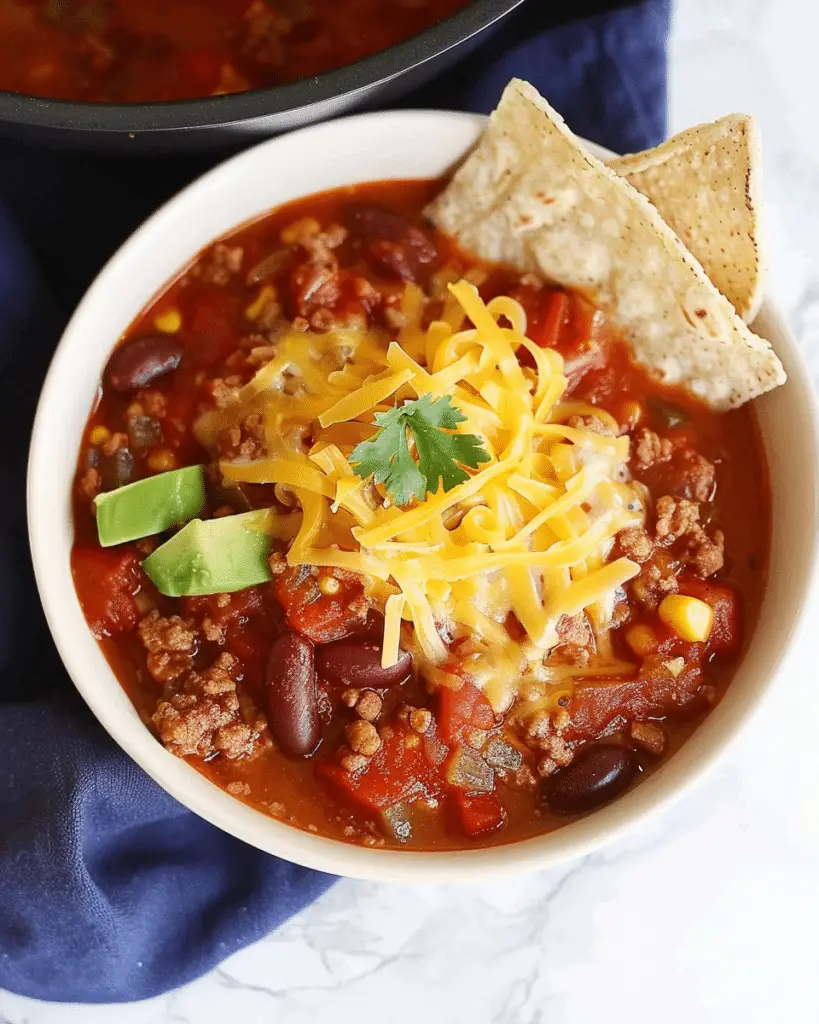 Easy Taco Soup Recipe