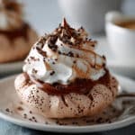 Espresso Chocolate Truffle Pavlova Nests