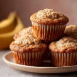 Flourless Banana Muffins