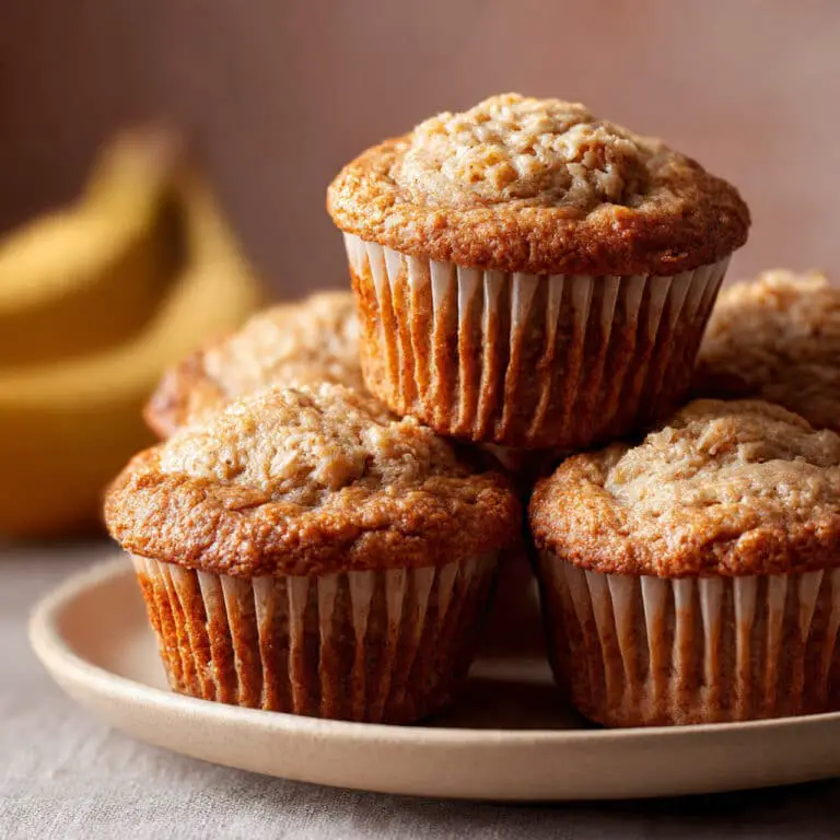 Flourless Banana Muffins