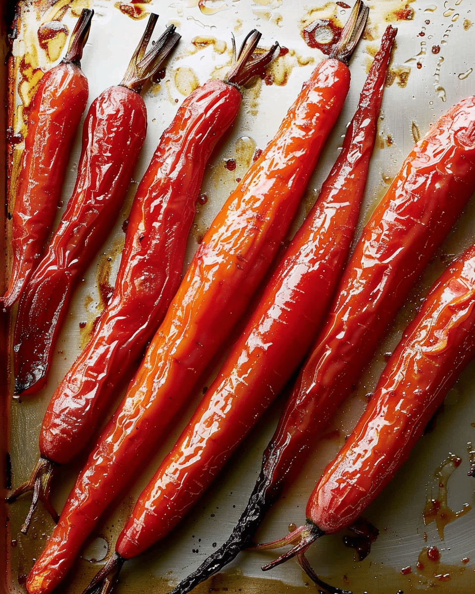 Harissa-and-Maple-Roasted Carrots
