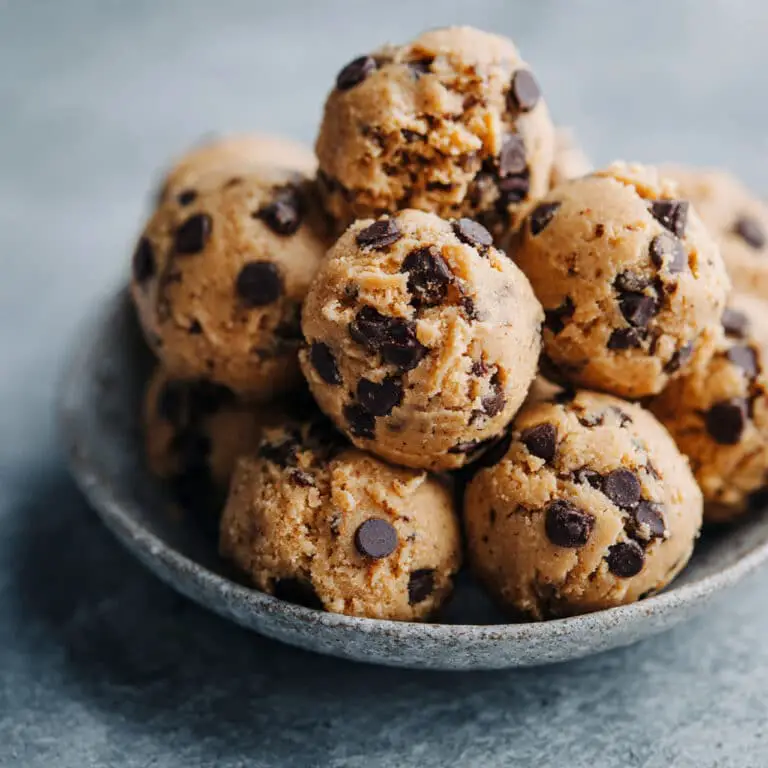 Healthy Edible Cookie Dough (Dairy-Free, Refined Sugar-Free)