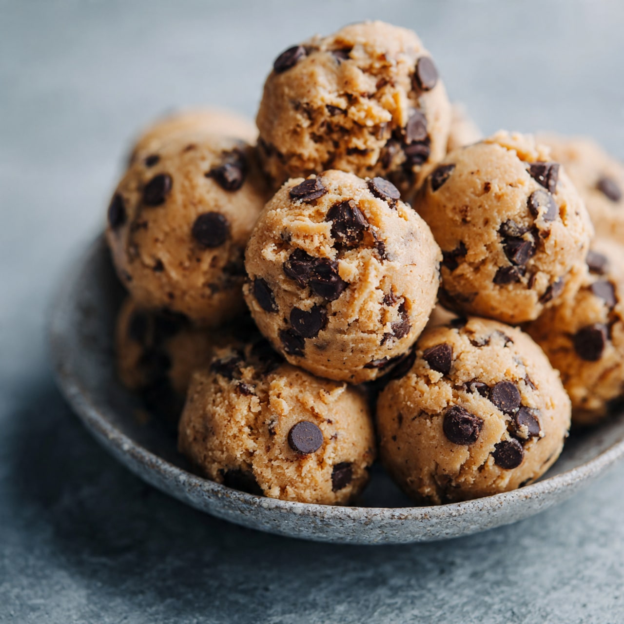 Healthy Edible Cookie Dough (Dairy-Free, Refined Sugar-Free)