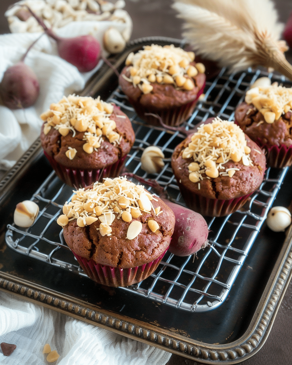 Healthy Beet Muffins