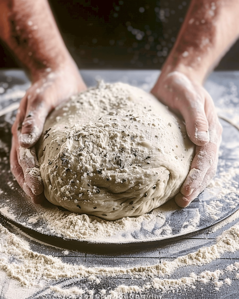 Homemade Italian Herb Pizza Dough