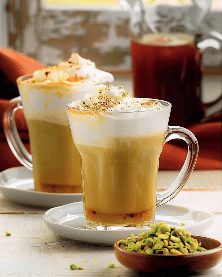 Iced Pistachio Latte (A Fancy Starbucks Copycat)