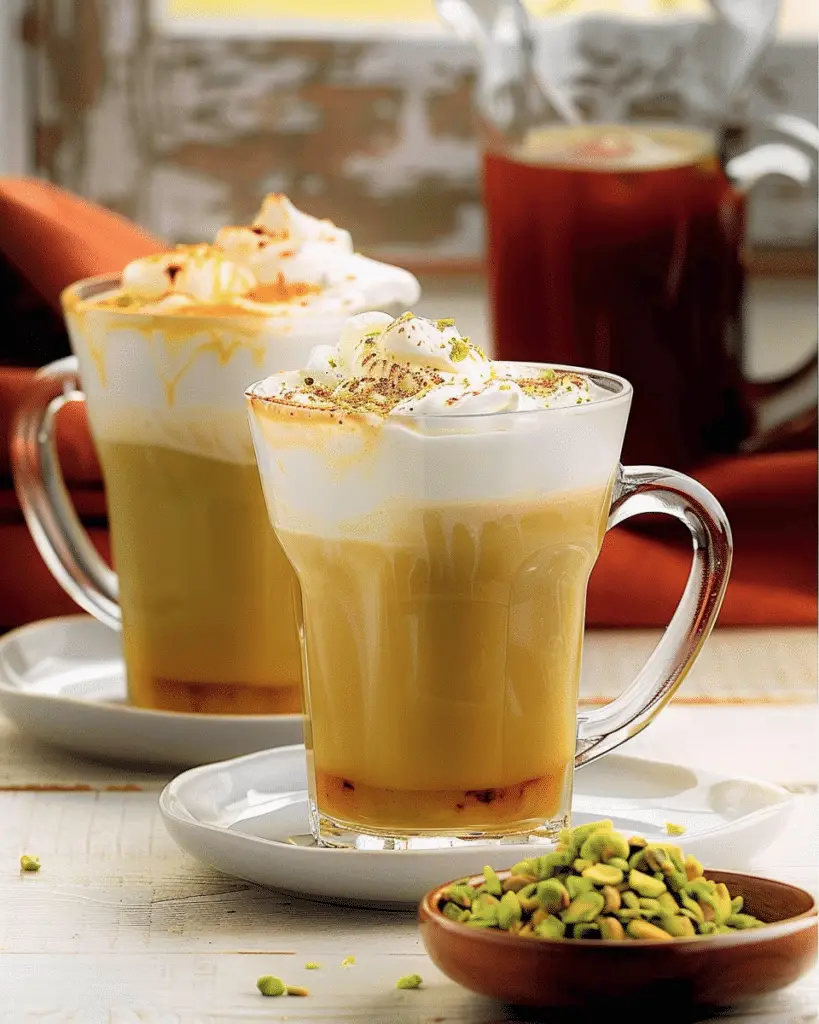 Iced Pistachio Latte (A Fancy Starbucks Copycat)