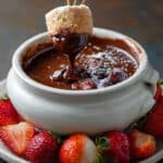 Irresistible Crock Pot Chocolate Fondue