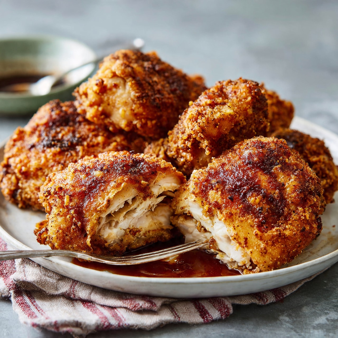 KFC-Style Crispy Oven-Baked Chicken