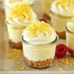 Lemon Cheesecake in a Jar