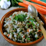 Lentil Rice (Mujaddara) with Fennel