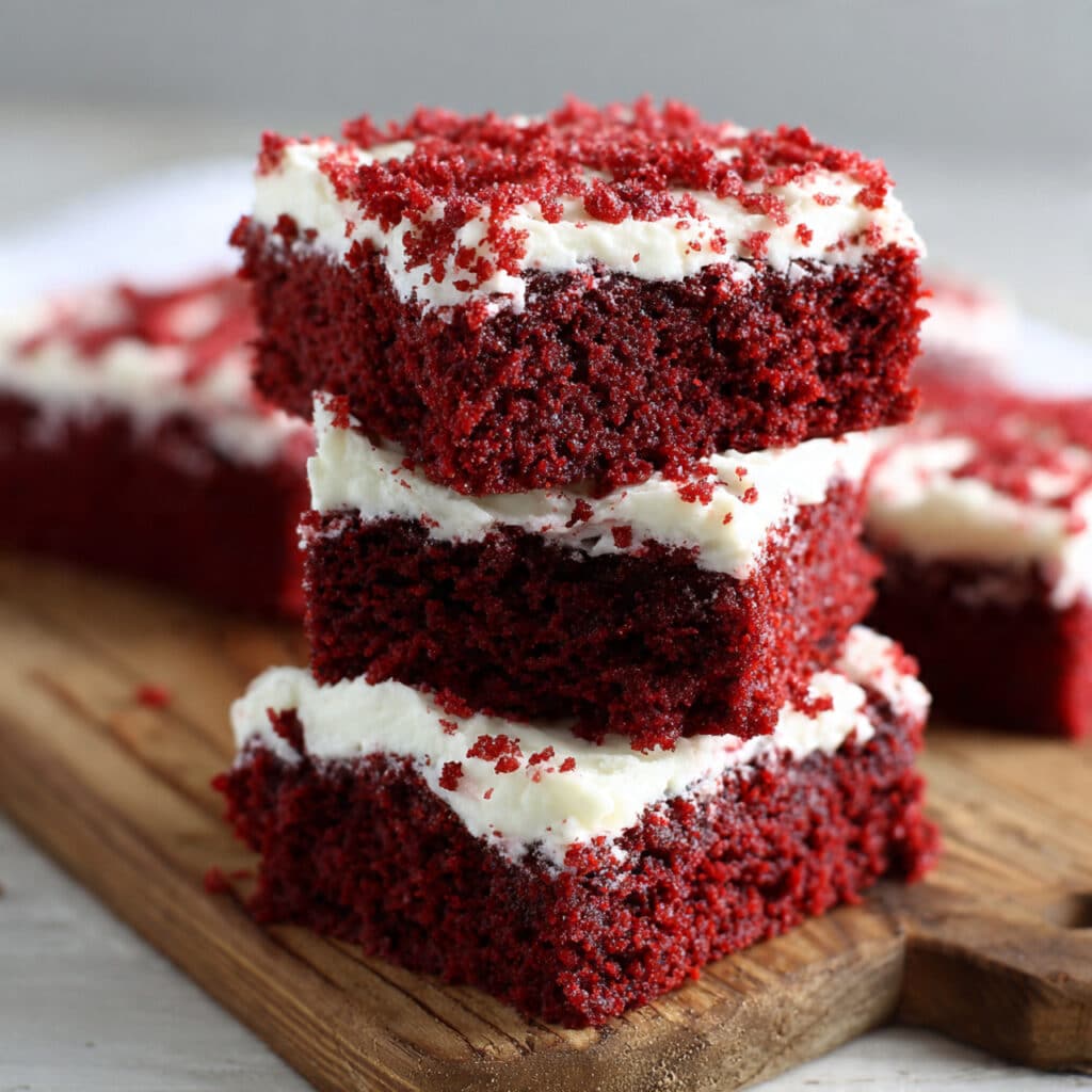 Moist Red Velvet Sheet Cake