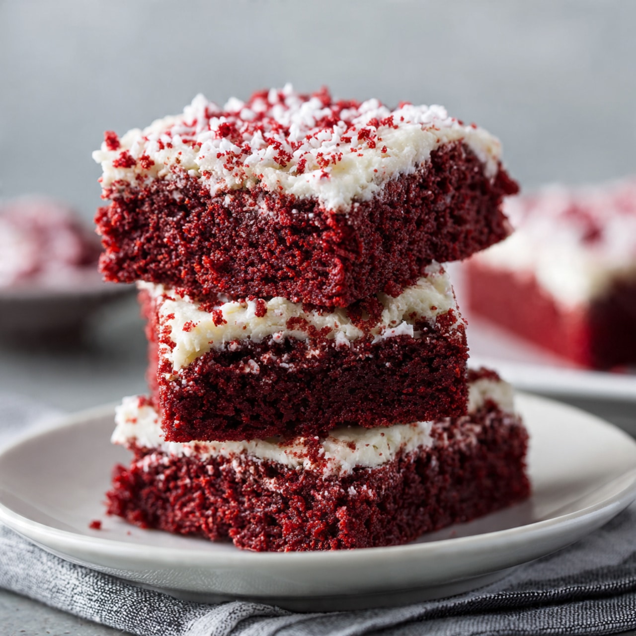 Moist Red Velvet Sheet Cake