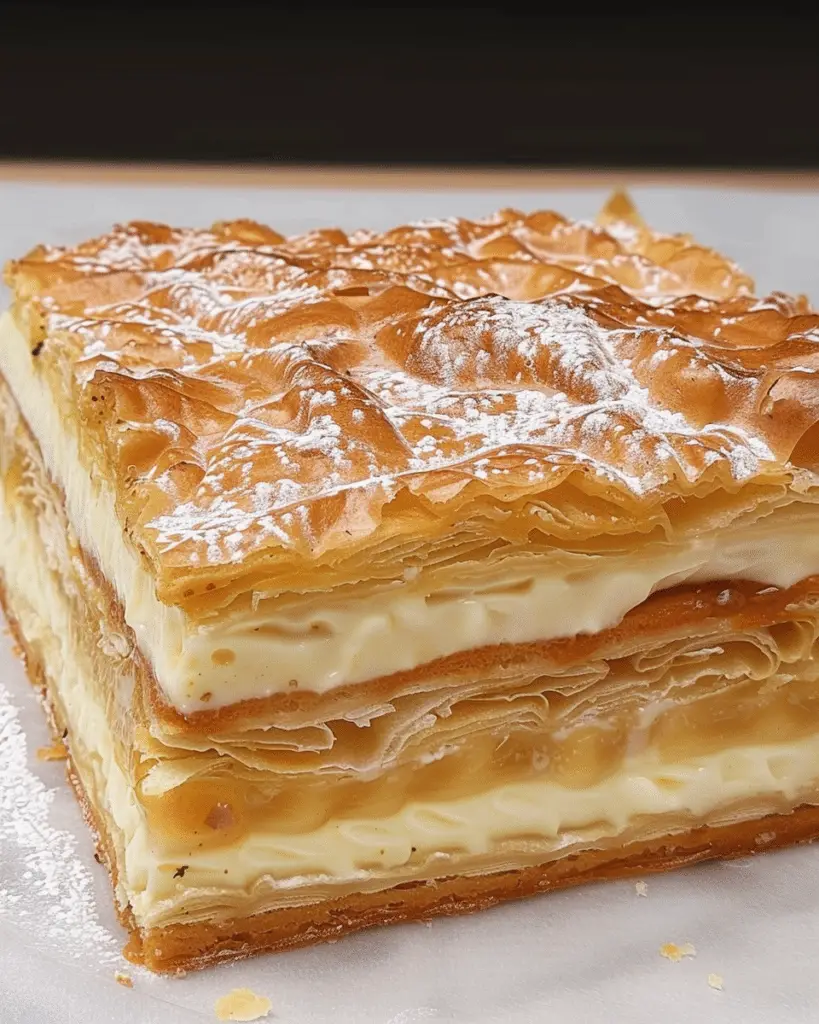 Mahalabia Vanilla Slice