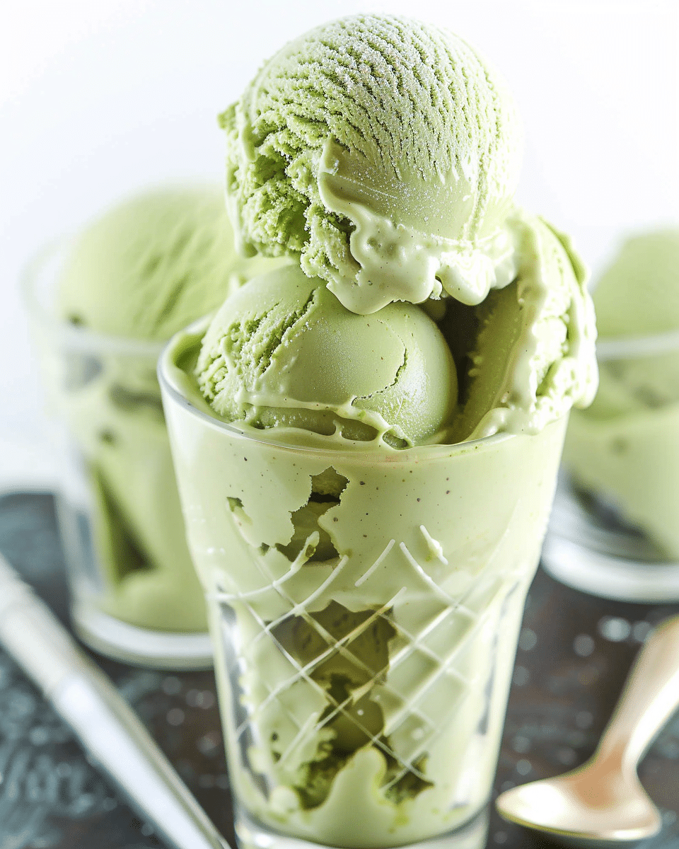 Matcha Coconut Ice Cream