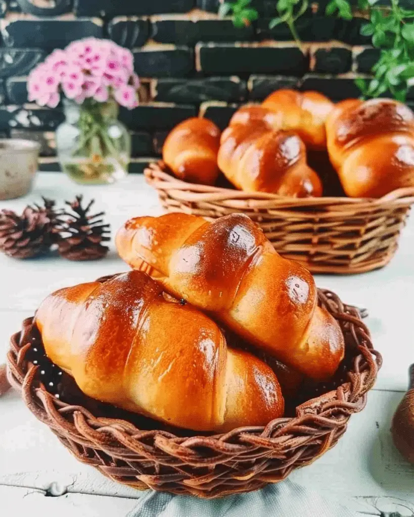 Mini Chocolate Stuffed Vanilla Bean Brioche À Tête