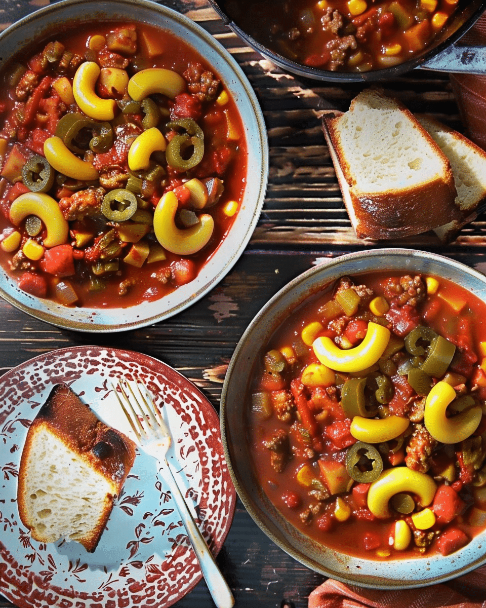 Classic Hamburger Soup