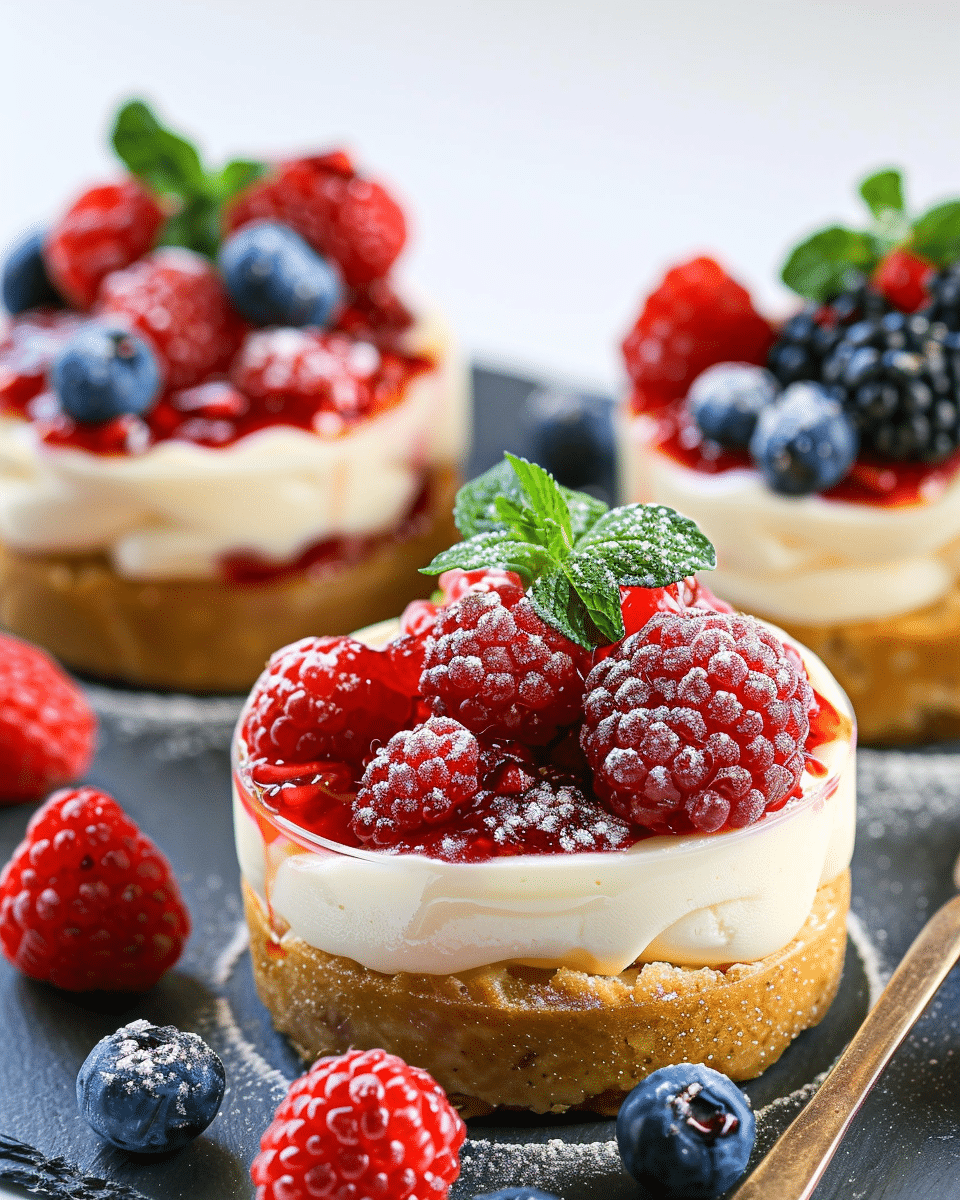 No-Bake High Protein Cheesecake Cups