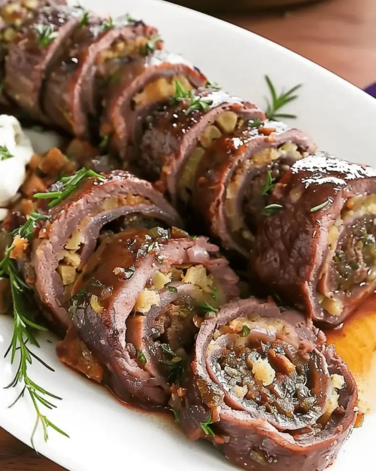 Oma’s Authentic German Beef Rouladen (Halal Version)