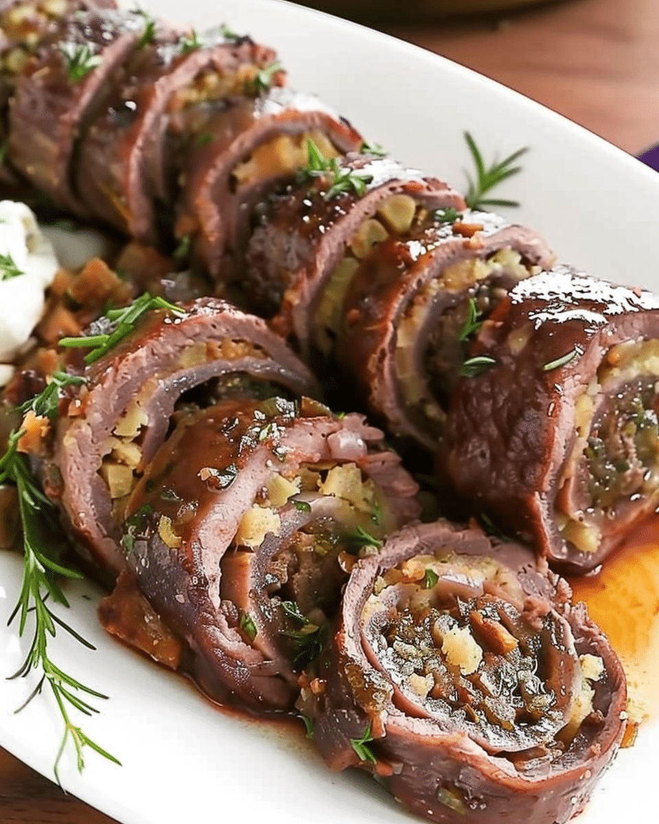 Oma’s Authentic German Beef Rouladen (Halal Version)