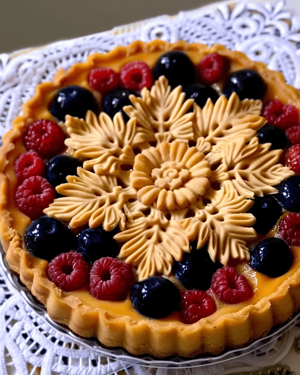 Oma’s Quick & Easy German Fruit Flan (Obsttorte)