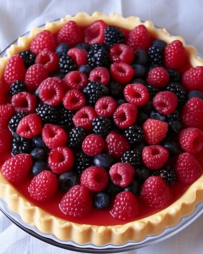 Oma’s Quick & Easy German Fruit Flan (Obsttorte)