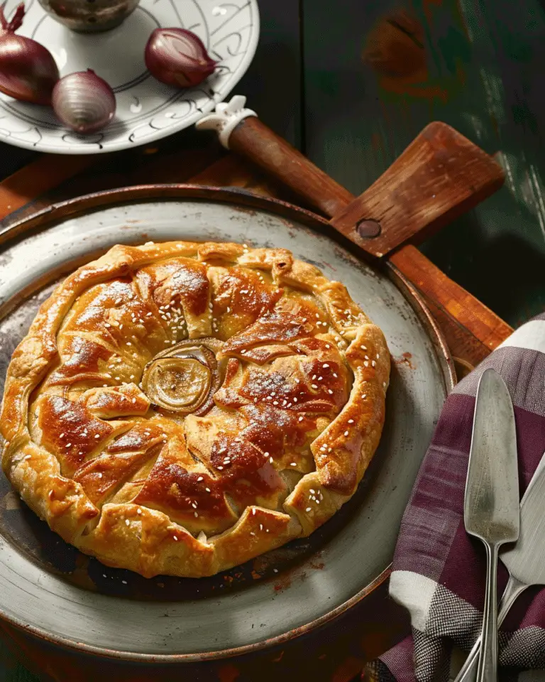 Onion Galette (Dairy-Free, Egg-Free)