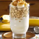 Overnight Oatmeal High-Protein Banana Pudding Parfaits