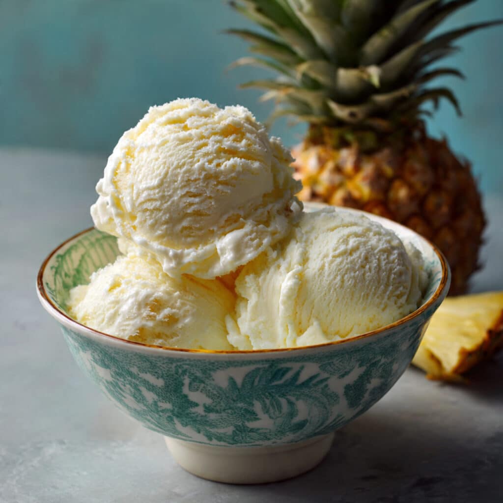 Pineapple Ice Cream