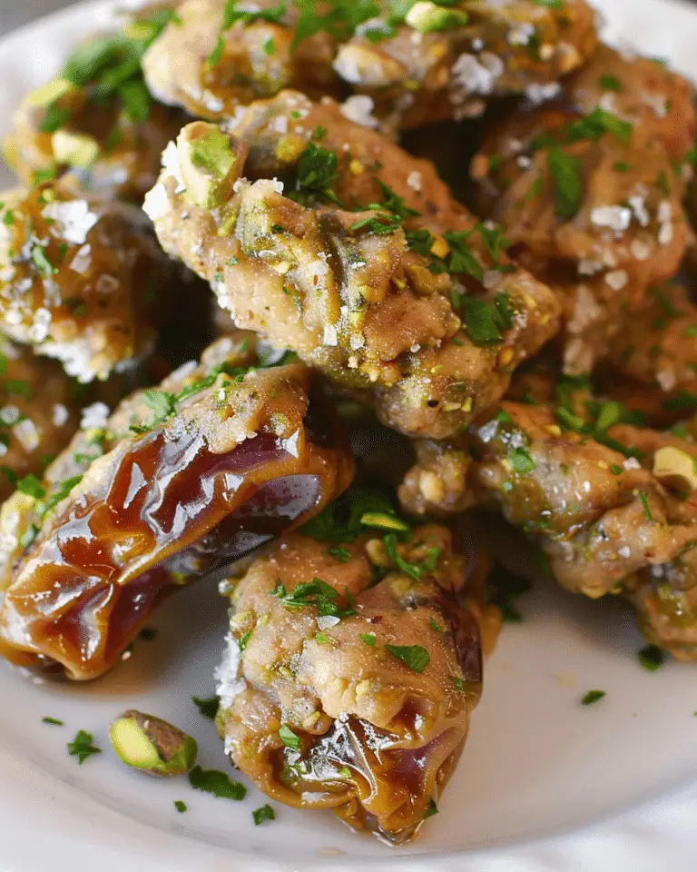 Pistachio Stuffed Dates