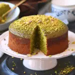 Pistachio & Semolina Syrup Cake
