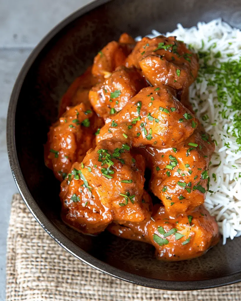Quick & Easy Homemade Butter Chicken Recipe