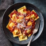 Classic Ravioli with Butter and Sage