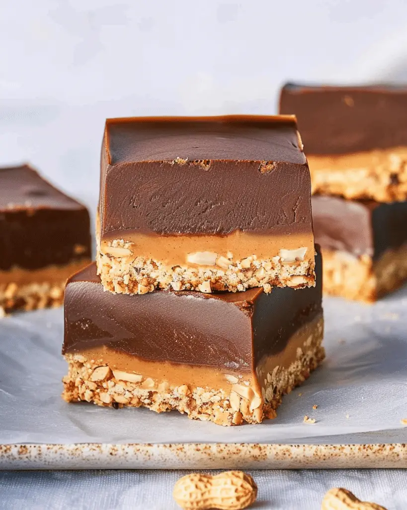 Raw Peanut & Date Caramel Slice