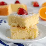 Rosewater and Orange Blossom Semolina Cake