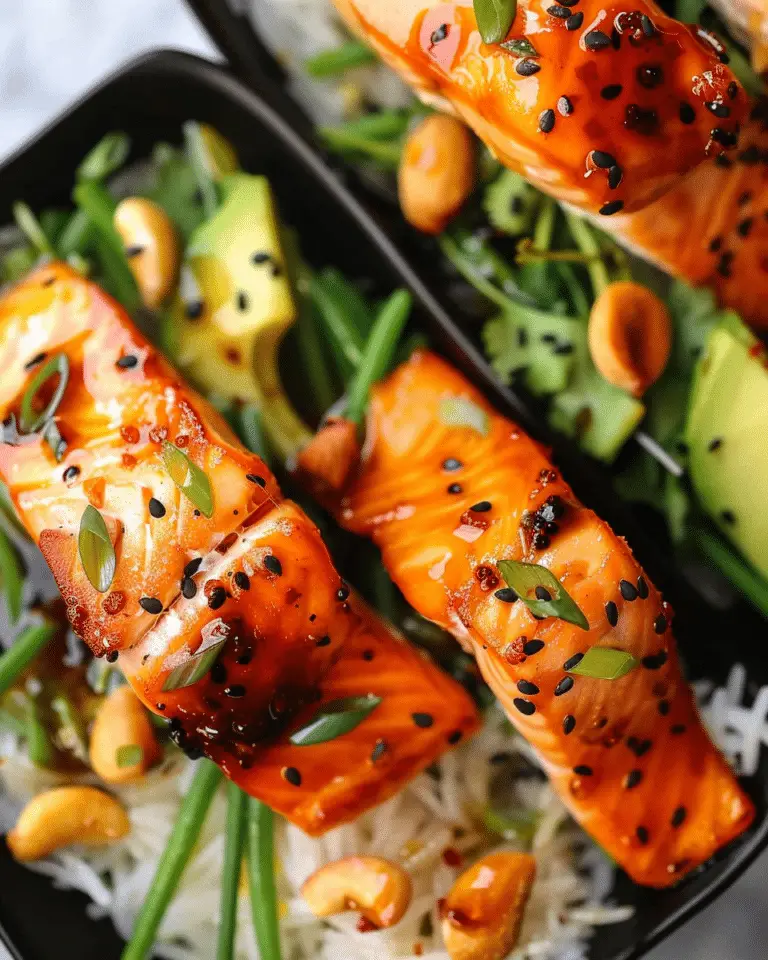 Soy Honey Glazed Salmon Bowls