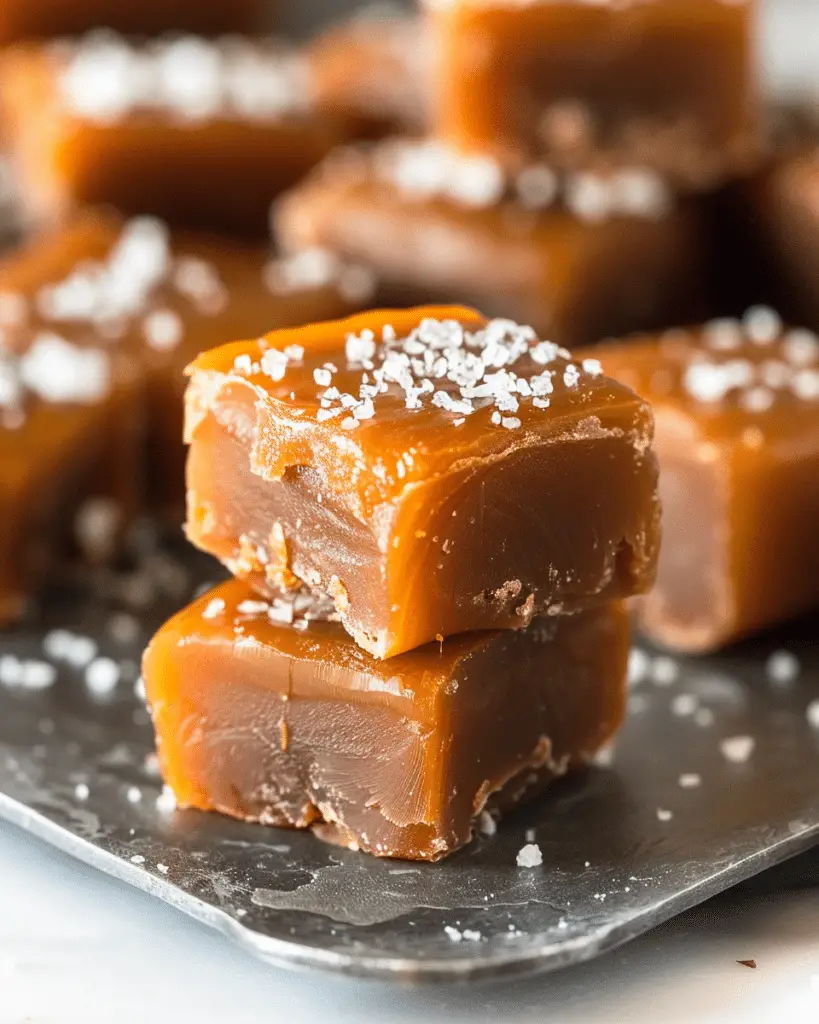 Salty Chocolate Date Caramels