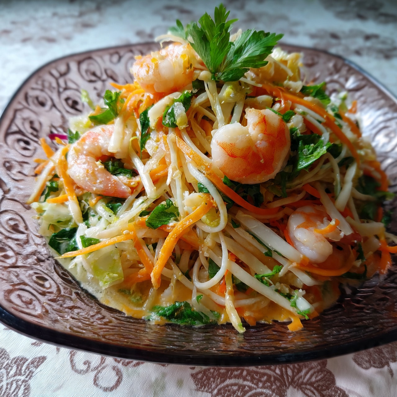 Shrimp Thai-Inspired Salad