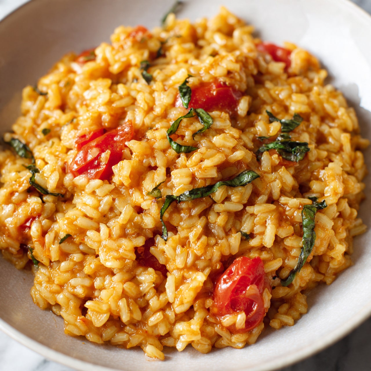 Simple Tomato Risotto