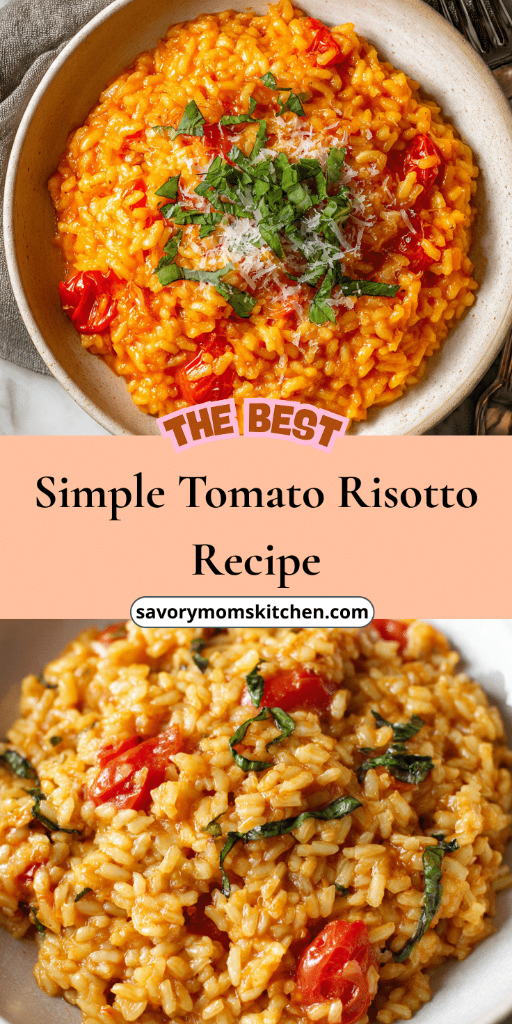 Tomato Risotto Rice Simple Tomato Risotto | Savory Mom Kitchen