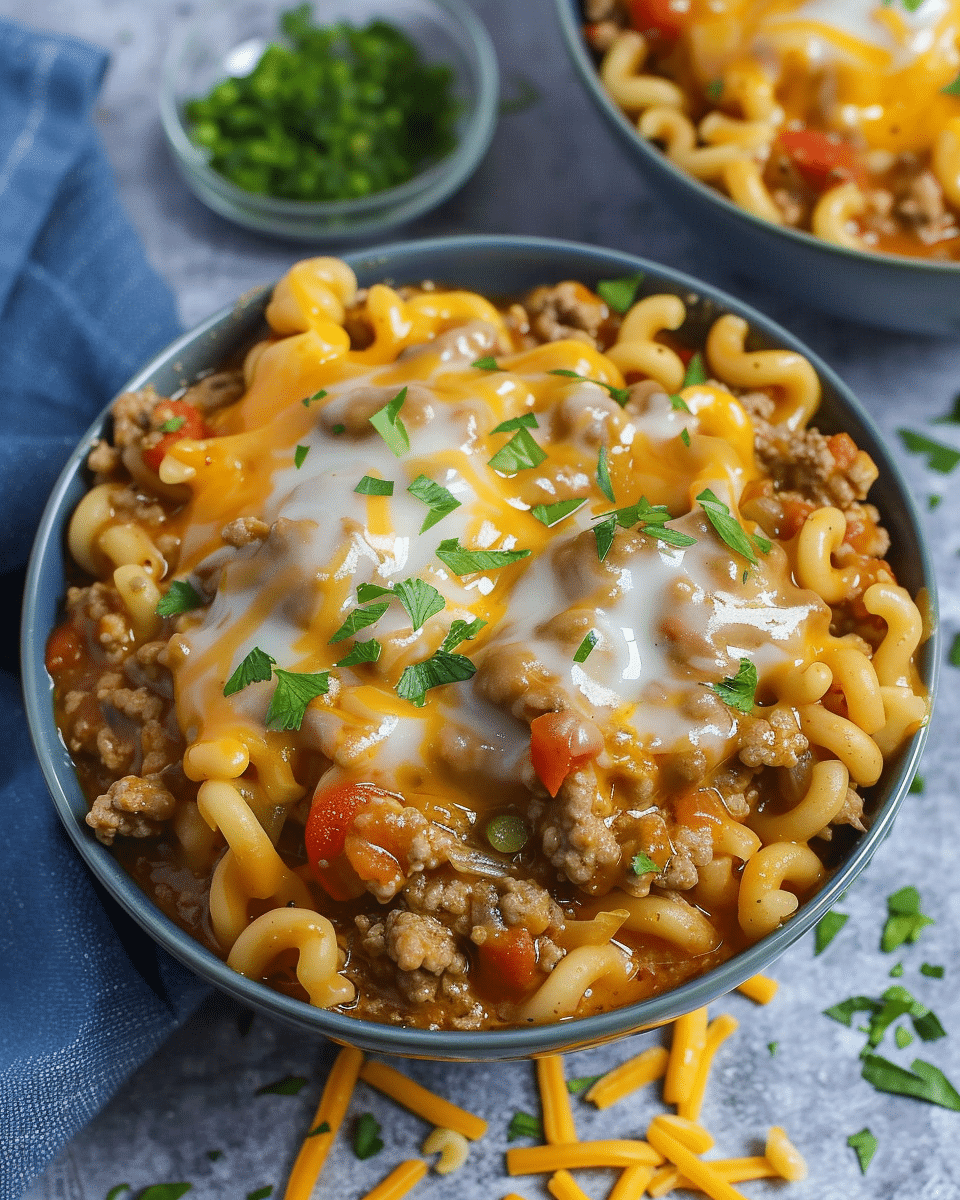 Slow Cooker Hamburger Helper Recipe