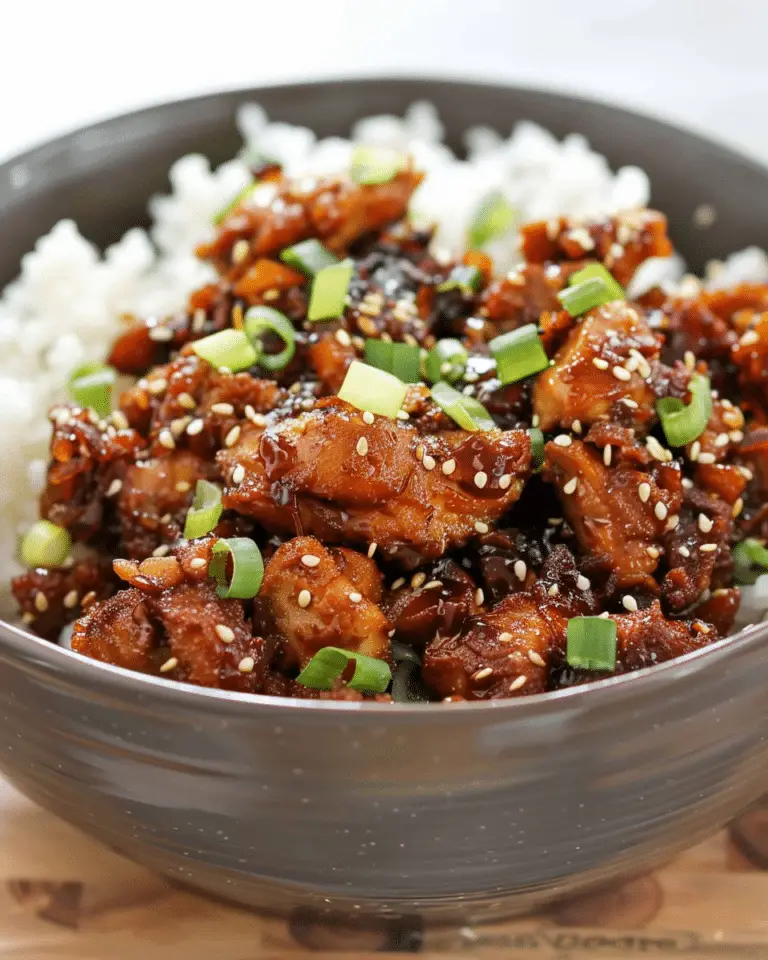 Slow Cooker Honey Garlic Chicken
