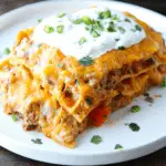 Slow Cooker Taco Lasagna