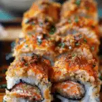 Spicy Salmon Sushi Bake