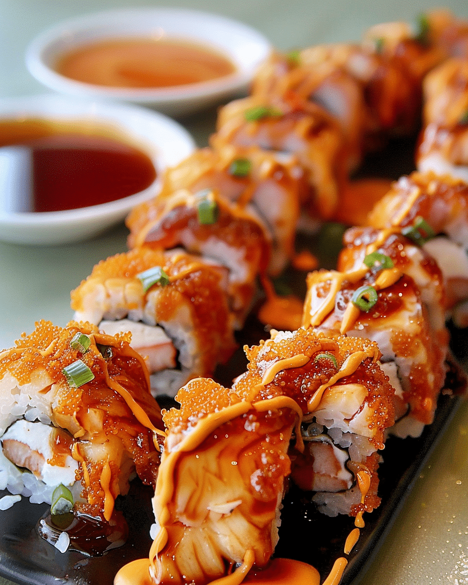 Spicy Salmon Sushi Bake