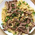 Sticky Ginger Beef Noodles
