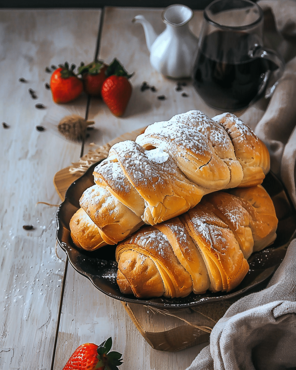 Strawberry Cream Buns